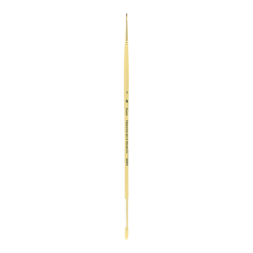 Olejový štětec PRINCETON Imperial Round syntetický mongoose s dlouhou násadkou – 2