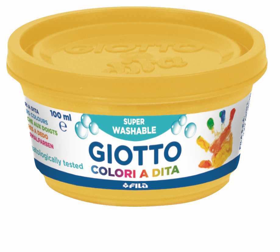 Prstové barvy GIOTTO Be-Be 6 x 100 ml