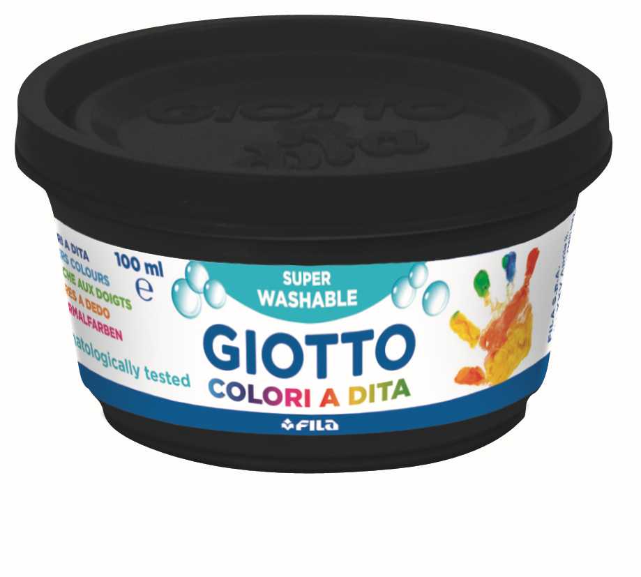 Prstové barvy GIOTTO Be-Be 6 x 100 ml