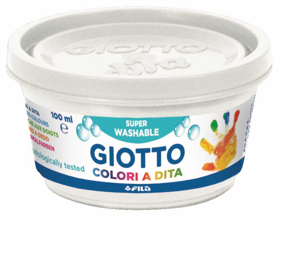 Prstové barvy GIOTTO Be-Be 6 x 100 ml