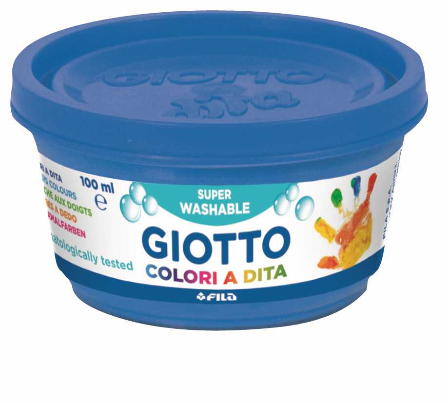 Prstové barvy GIOTTO Be-Be 6 x 100 ml