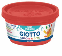 Prstové barvy GIOTTO Be-Be 6 x 100 ml