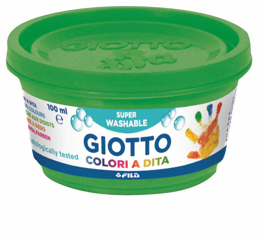 Prstové barvy GIOTTO Be-Be 6 x 100 ml