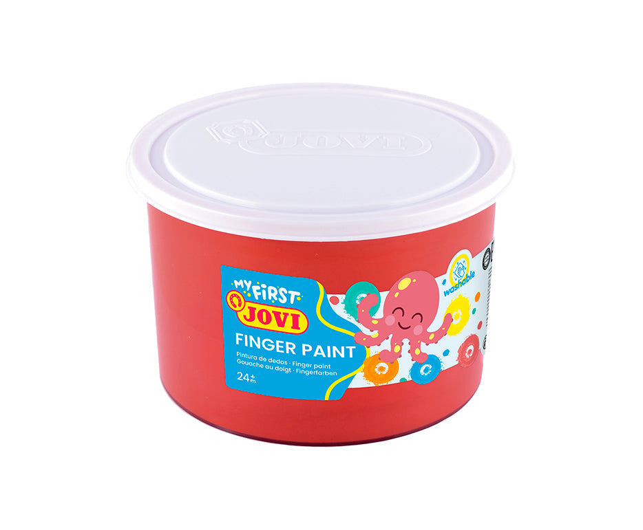 Prstové barvy JOVI 6 x 500 ml - sada 6 ks