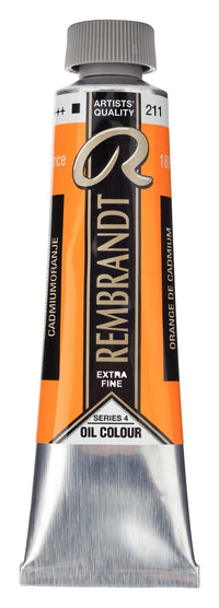 Olejová barva Rembrandt 40 ml – Cadmium Orange