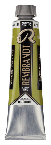 Olejová barva Rembrandt 40 ml – Cinnabar Green Light
