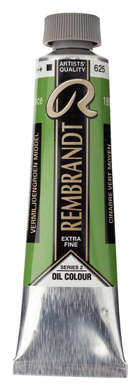 Olejová barva Rembrandt 40 ml – Cinnabar Green Medium