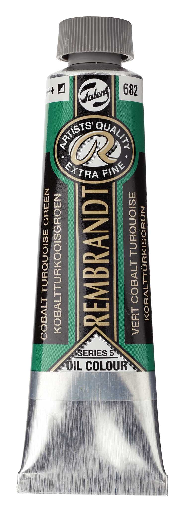Olejová barva Rembrandt 40 ml – Cobalt Turquoise Green