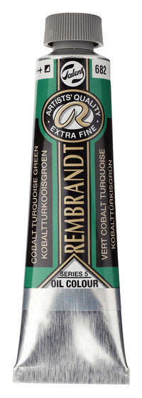 Olejová barva Rembrandt 40 ml – Cobalt Turquoise Green