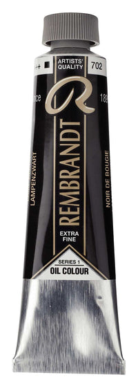 Olejová barva Rembrandt 40 ml – Lamp Black