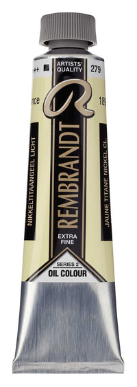Olejová barva Rembrandt 40 ml – Nickel Titanium Yellow Light