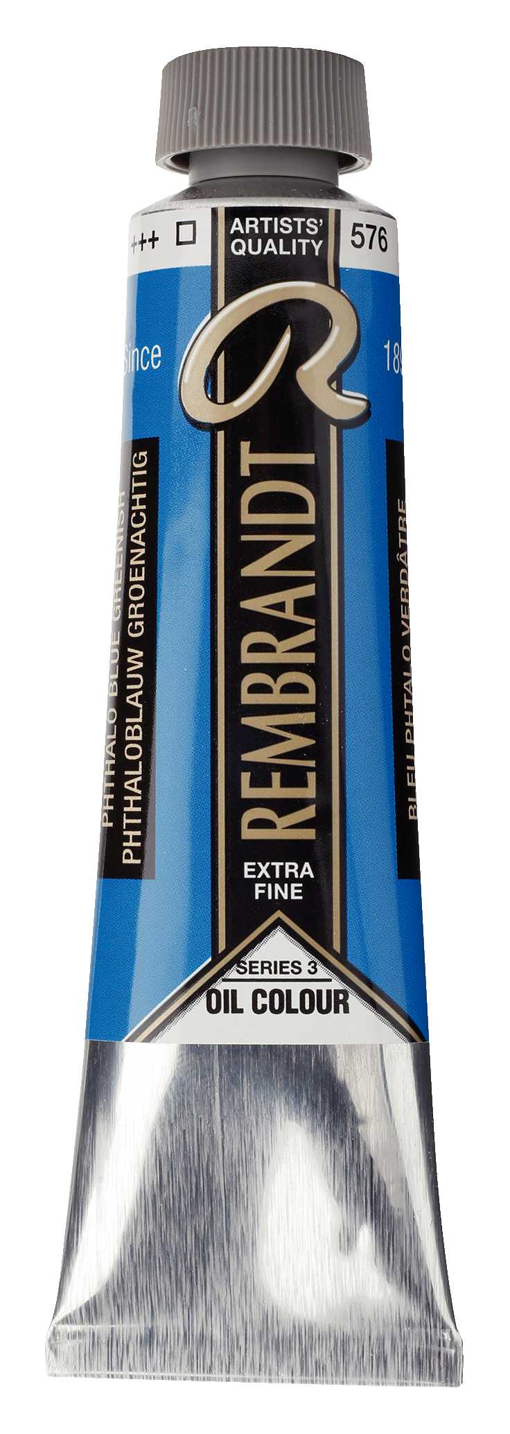 Olejová barva Rembrandt 40 ml – Phthalo Blue Greenish