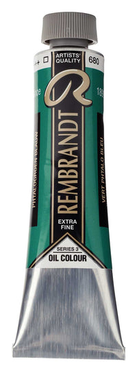 Olejová barva Rembrandt 40 ml – Phthalo Green Blue