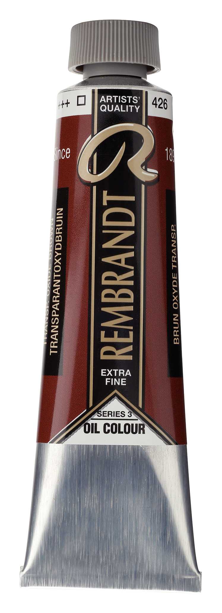 Olejová barva Rembrandt 40 ml – Transparent Oxid Brown