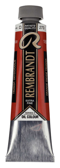 Olejová barva Rembrandt 40 ml – Transparent Oxide Orange
