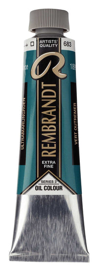 Olejová barva Rembrandt 40 ml – Ultramarine Green