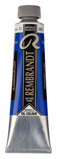 Olejová barva Rembrandt 40 ml – Ultramarine Light
