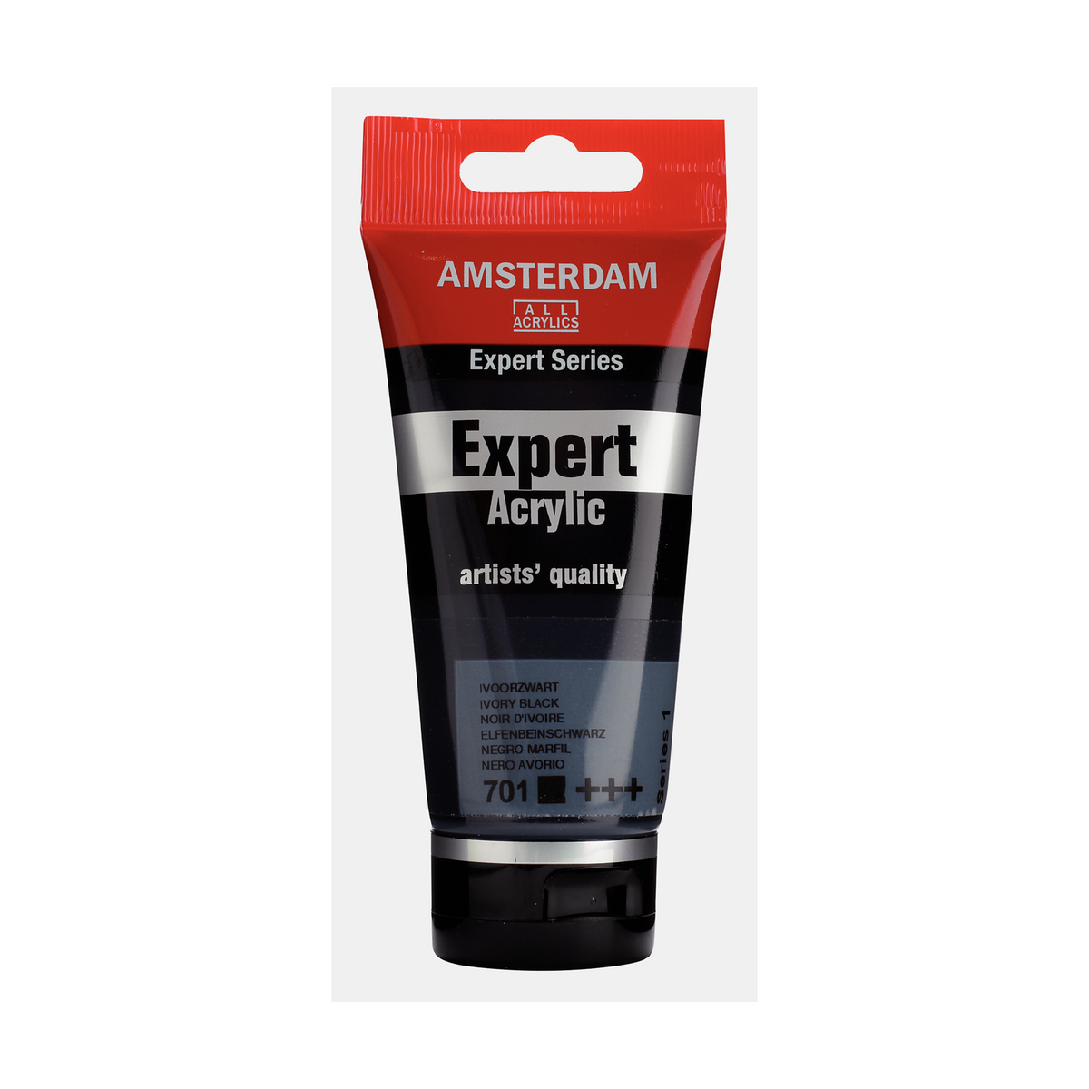 ROYAL TALENS Amsterdam Expert akrylová barva 75 ml – Slonovinová černá