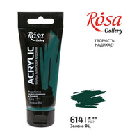 Akrylová barva, 60 ml, ROSA Gallery – Phthalocyanine Green