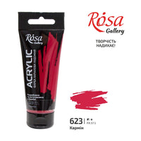Akrylová barva, 60 ml, ROSA Gallery – Carmine