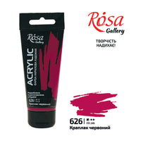 Akrylová barva, 60 ml, ROSA Gallery – Madder Red
