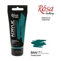 Akrylová barva, 60 ml, ROSA Gallery – Emerald Green