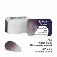 Akvarelové barvy Rosa Gallery pánvička 2.5 ml – Violet Black panvička