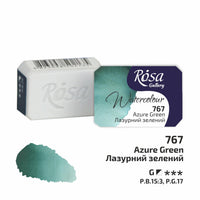 Akvarelové barvy Rosa Gallery pánvička 2.5 ml – Azure Green panvička