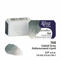 Akvarelové barvy Rosa Gallery pánvička 2.5 ml – Cobalt Gray panvička