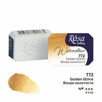 Akvarelové barvy Rosa Gallery pánvička 2.5 ml – Golden Ochre panvička
