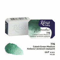 Akvarelové barvy Rosa Gallery pánvička 2.5 ml – Cobalt Green Medium panvička