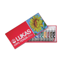 Sada 12 akrylových barev LUKAS Terzia 12 x 12 ml