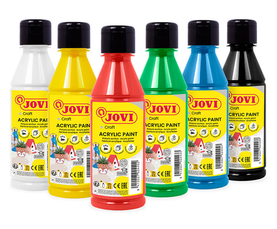 Sada 6 akrylových barev JOVI Jovidecor 6 x 250 ml varianta A