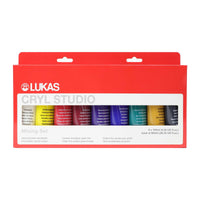 Sada akrylových barev LUKAS Cryl Studio 9 x 100 ml – 1