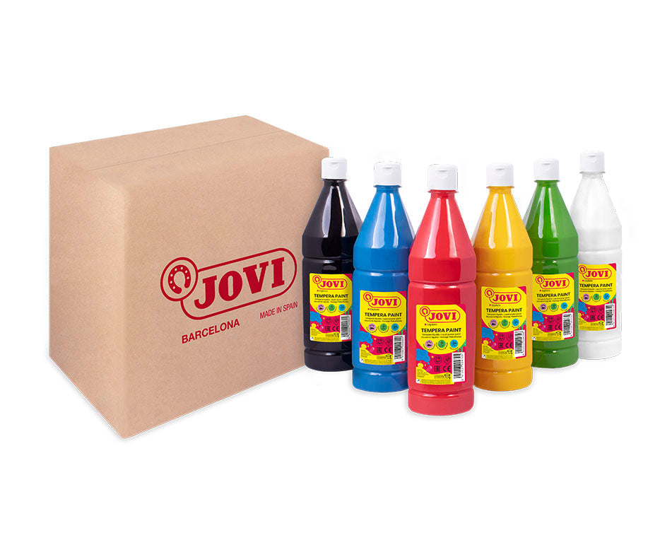 Sada dětských barev JOVI Premium 6 x 1000 ml