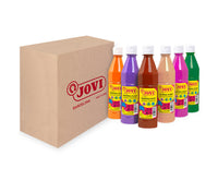 Sada dětských barev JOVI Premium tekutá tempera 6 x 500 ml – varianta B