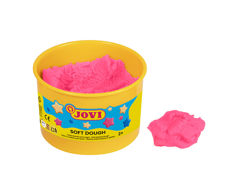 Sada modelovacích hmot JOVI Soft Dough neonové barvy 6 x 460 g