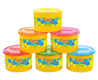 Sada modelovacích hmot JOVI Soft Dough neonové barvy 6 x 460 g
