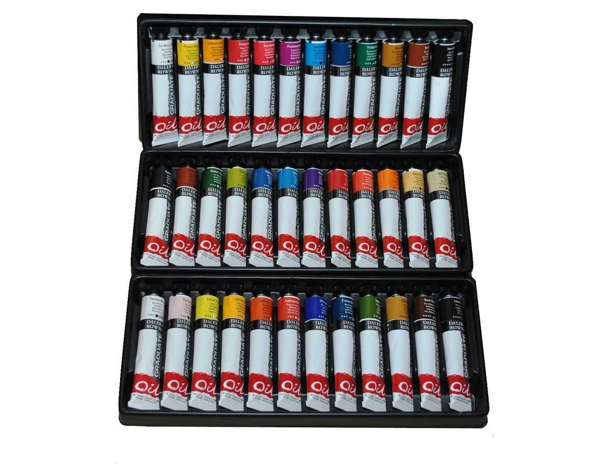 Sada olejových barev DALER ROWNEY Graduate 36 x 22 ml