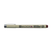 Sakura Pigma Micron 05 fineliner 0,45 mm – sada 6 barev – Burgundská