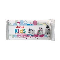 Samotvrdnoucí modelovací hmota DARWI Kids 1000 g bílá