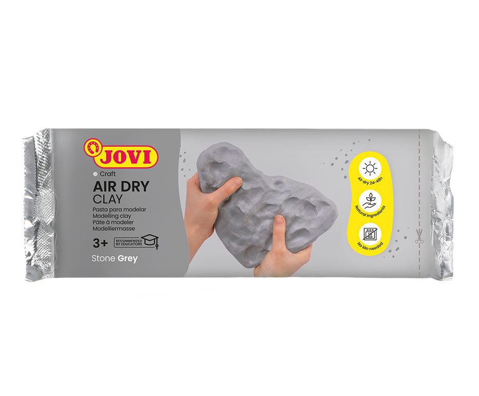 Samotvrdnoucí modelovací hmota JOVI 500 g - vyberte – šedá