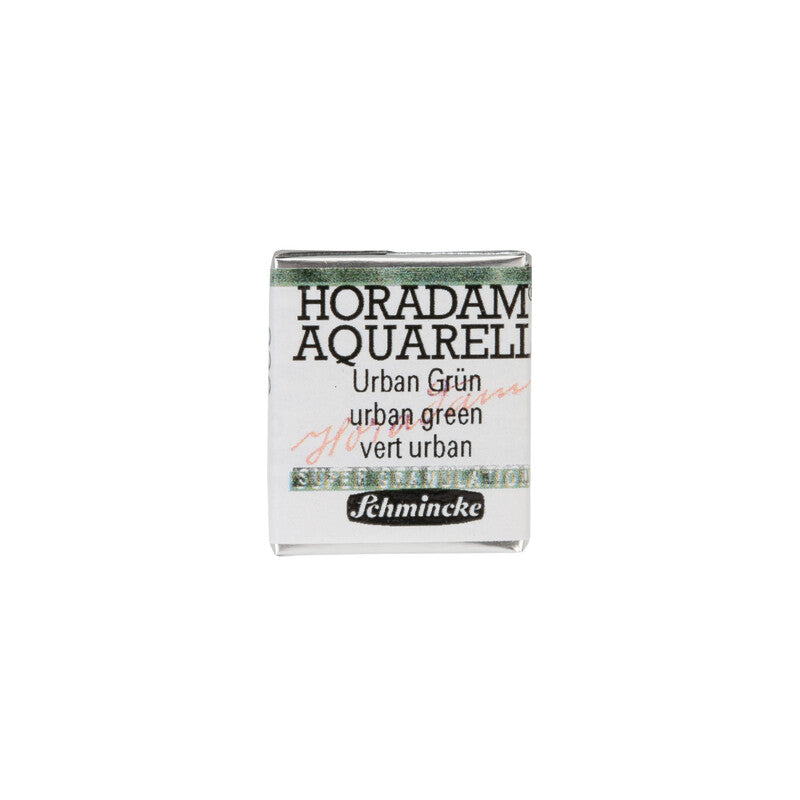 Schmincke Horadam akvarelová barva v půlpánvičce – Urban yellow – 936 Urban zelená