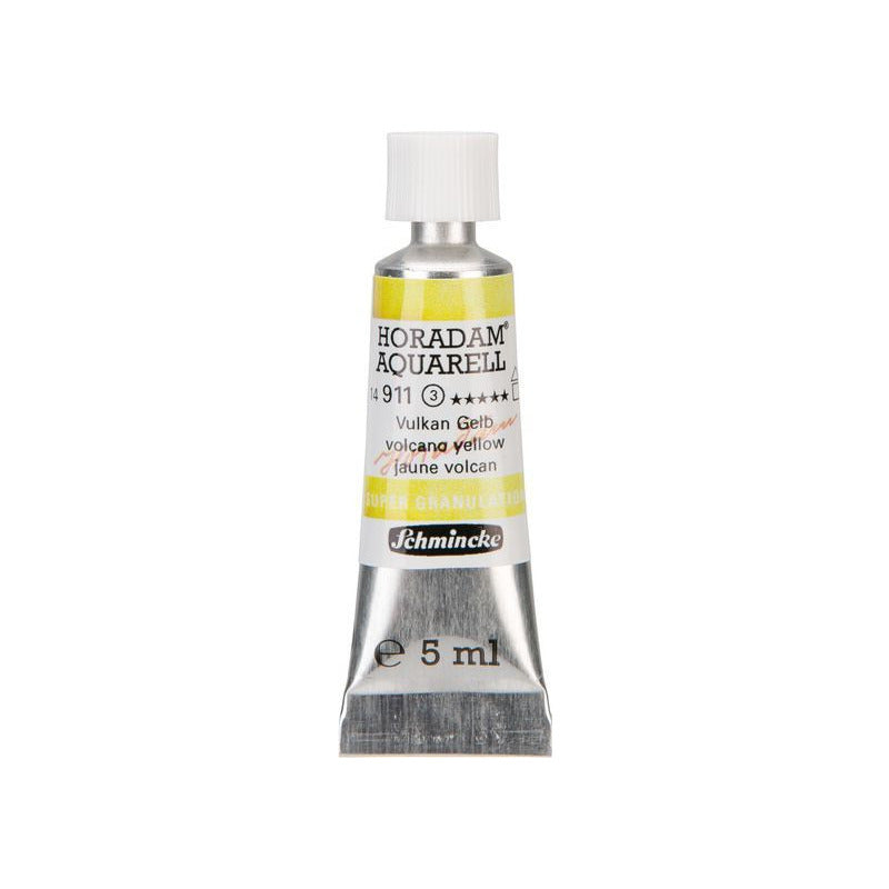 Schmincke Horadam akvarelová barva v tubě 5 ml – Volcano yellow – 911 Vulkánová žlutá