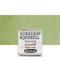 Schmincke Horadam akvarelové barvy v poloviční pánvičce – 516 green earth