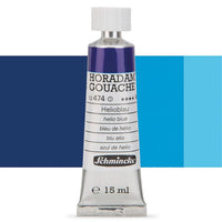 Schmincke Horadam Gouache 15ml – 474 helio modrá