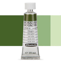 Schmincke Horadam Gouache 15ml – 532 olivovozelená