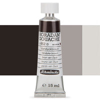 Schmincke Horadam Gouache 15ml – 652 Vandyke brown