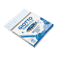 Silné vypratelné fixy GIOTTO Turbo Maxi 5 mm – šedá
