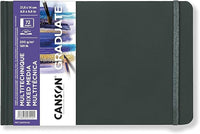 Skicák Canson Graduate Art Book Mix Media 200 g/m², 72 listů, 14 x 21,6 cm, pevná vazba